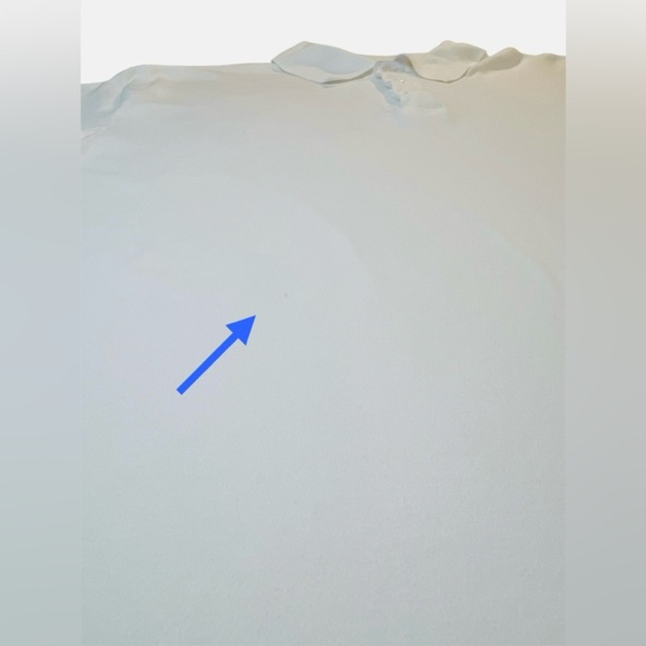 GH BASS & Co. Men’s Polo, With Collar, Short Sleeves, Solid White, Size Large - Picture 10 of 10